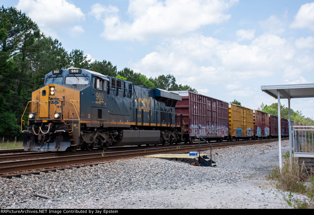 M603 departs Waycross for Winston 